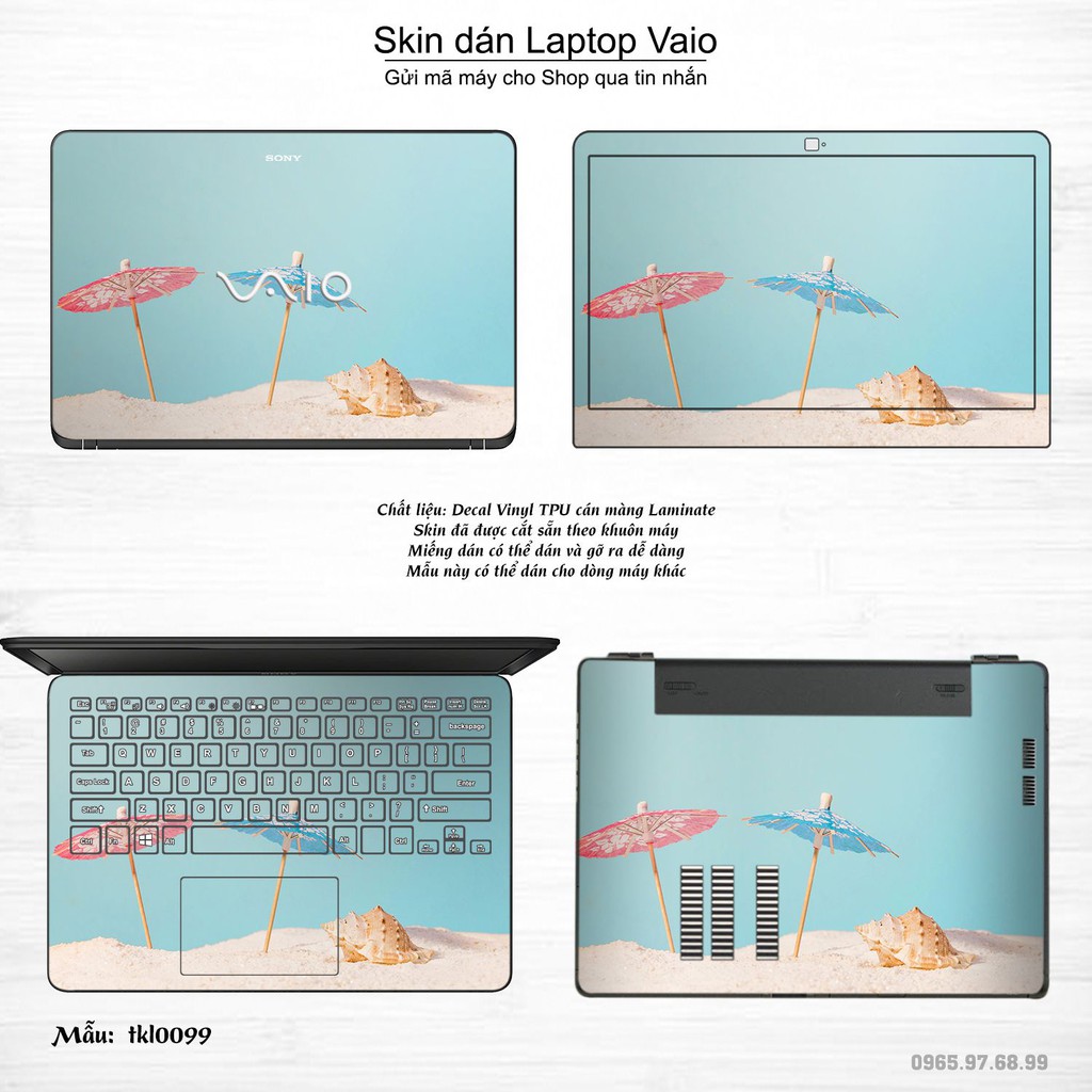 Skin dán Laptop Sony Vaio in hình thiết kế _nhiều mẫu 2 (inbox mã máy cho Shop)