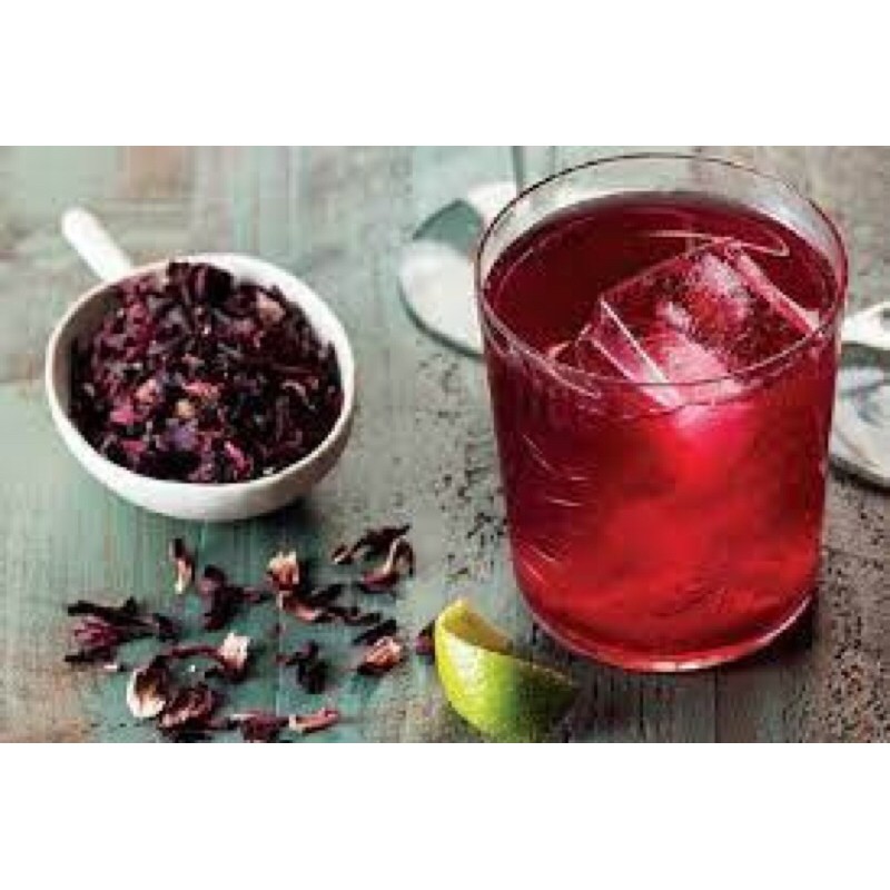 Trà hoa dâm bụt ( hibiscus, atiso đỏ) khô 100gr