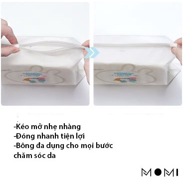 Bông tẩy trang Maycreate 150 miếng Soft Close Skin Mẫu Mới BMS2