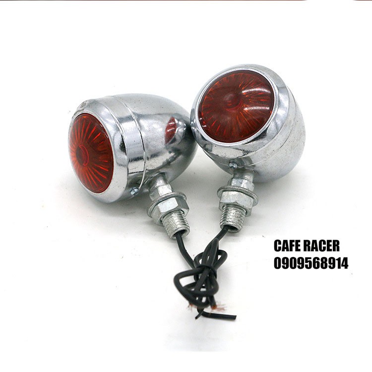 Cặp xi nhan kim loại cao cấp cafe racer