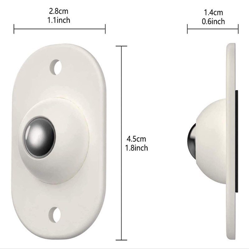 Bộ 4 bánh xe di chuyển đồ đa năng xoay 360 độ - Chịu Lực 100kg Giúp Di Chuyển Vật Nặng Dễ Dàng 88257