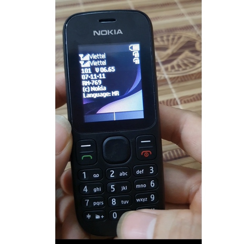 Điện Thoại Nokia 101 2 Sim Zin Chính Hãng Đủ Pin Sạc Bảo Hành Dài
