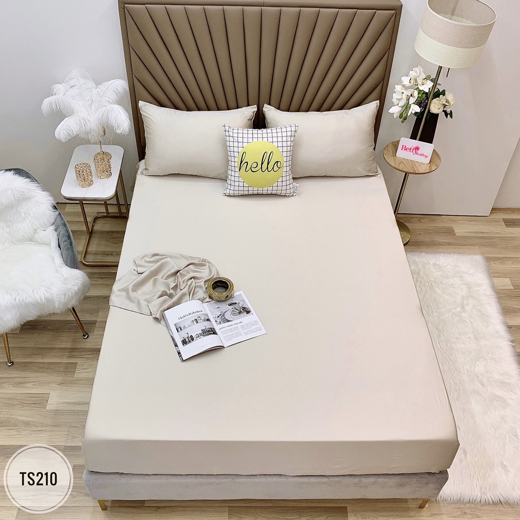 GA GỐI LỤA TENCEL 60S TRƠN 1 MÀU ( ẢNH SHOP TỰ CHỤP ) | BigBuy360 - bigbuy360.vn