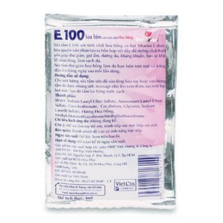 Sữa tắm tinh chất sữa dê E100