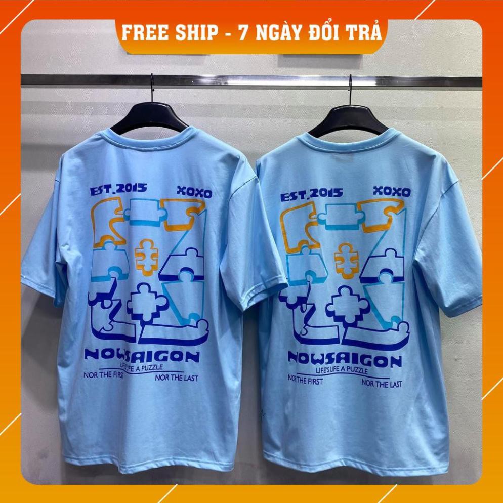 áo thun tay lỡ form rộng nam nữ now sài gòn full tag | BigBuy360 - bigbuy360.vn