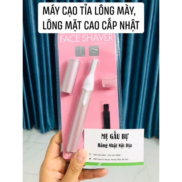 Máy cạo tỉa lông mặt, lông mày cao cấp