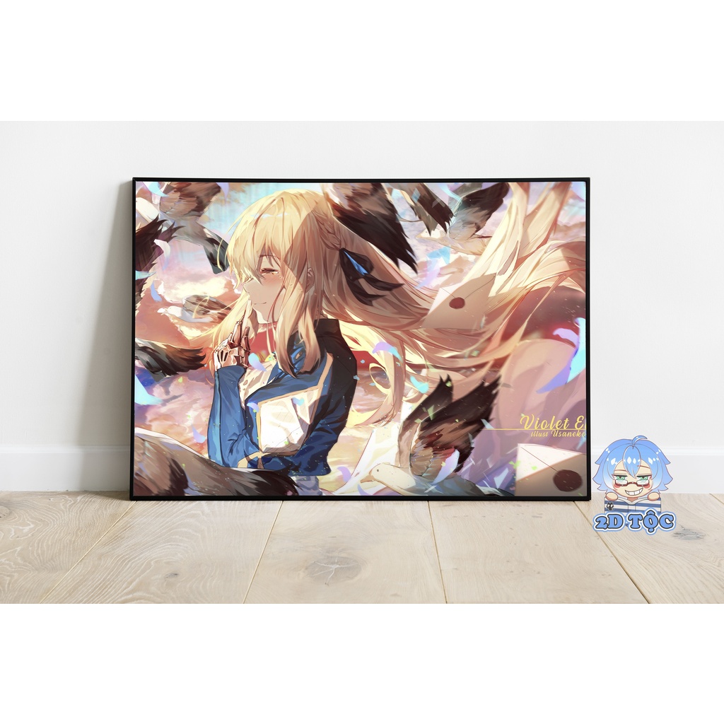 POSTER A3 CHẤT LƯỢNG CHUẨN ANIME VIOLET EVERGARDEN (17) - 2D TỘC SHOP