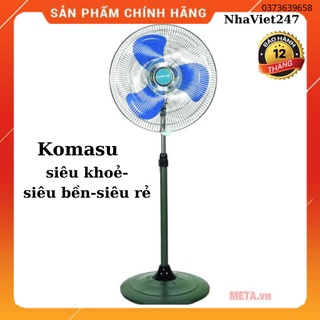 Quạt Cây Đứng công nghiệp Komasu-CN450-CN500-Quạt chắc chắn-bền đẹp,chính hãng-giá rẻ-bh 12 tháng-CN500-Quạt chắc chắn-b