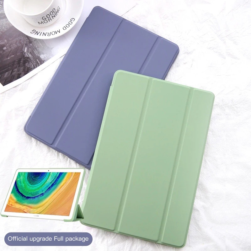 Bao da máy tính bảng phối TPU silicon dẻo chống sốc cho Samsung Galaxy Tab A7 Lite 8.7 2021