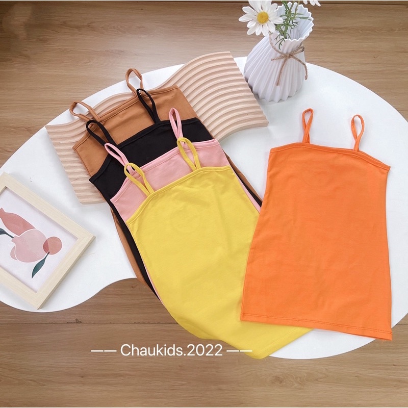 Váy Body 2 Dây Cho Bé Gái Đơn Giản Mà Sang Chảnh
