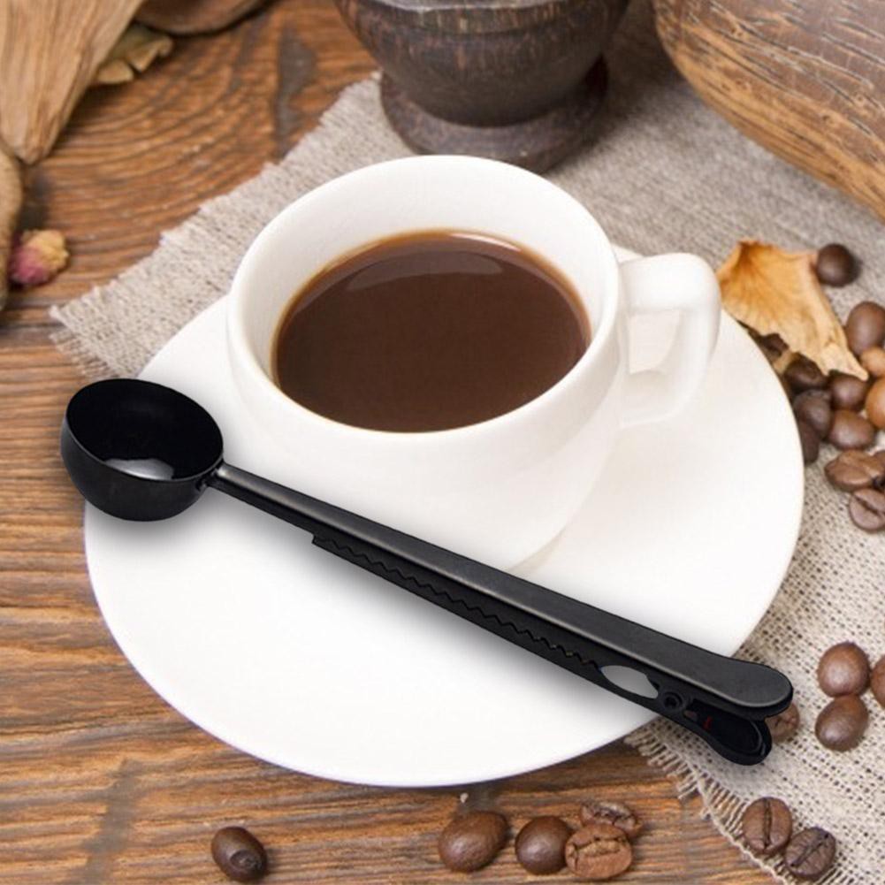 Muỗng đong cà phê có kẹp miệng túi tiện lợi