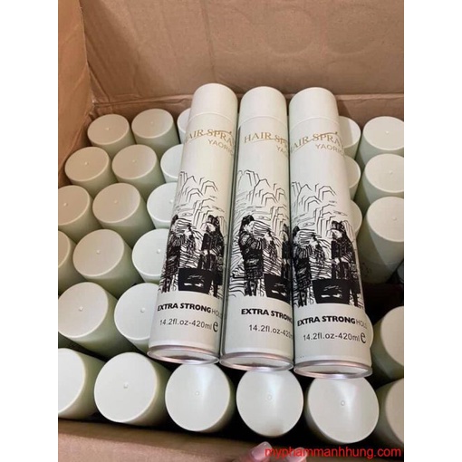 Gôm, Keo Xịt Tóc YAORICE HAIRSPRAY 420ML Tạo Kiểu, Giữ Nếp Cho Tóc. HÀNG CHÍNH HÃNG