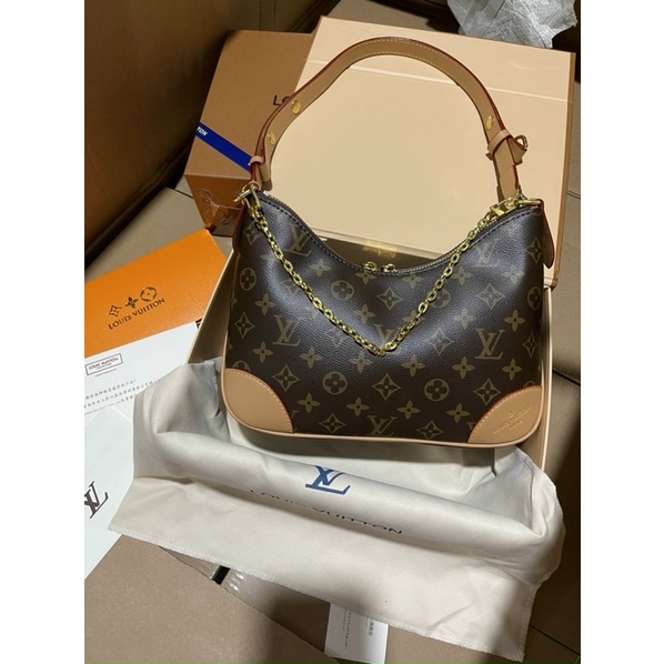 Túi kẹp nách lv da thật