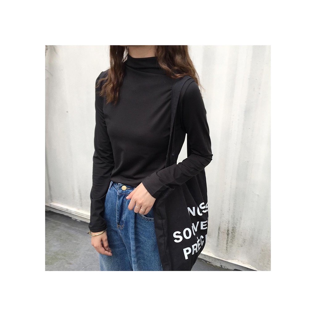 Áo giữ nhiệt thun lạnh cổ 3 phân - Dolce