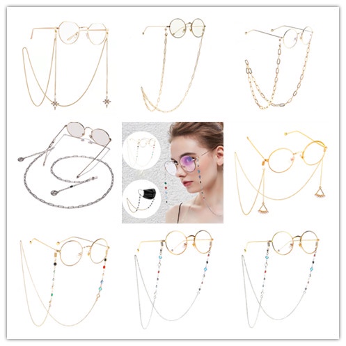 Dây Đeo Mắt Kính Chống Rơi Phong Cách retro Thời Trang unisex