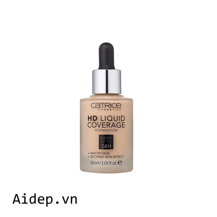 Kem nền Catrice HD Liquid Foundation Lasts Up To 24h