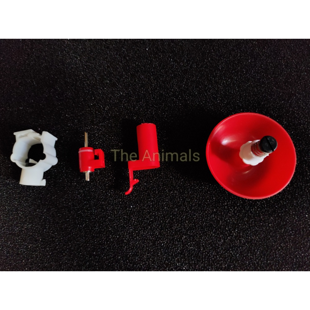 Máng uống tự động cho gà, vịt, ngan, chim cút ống phi 27