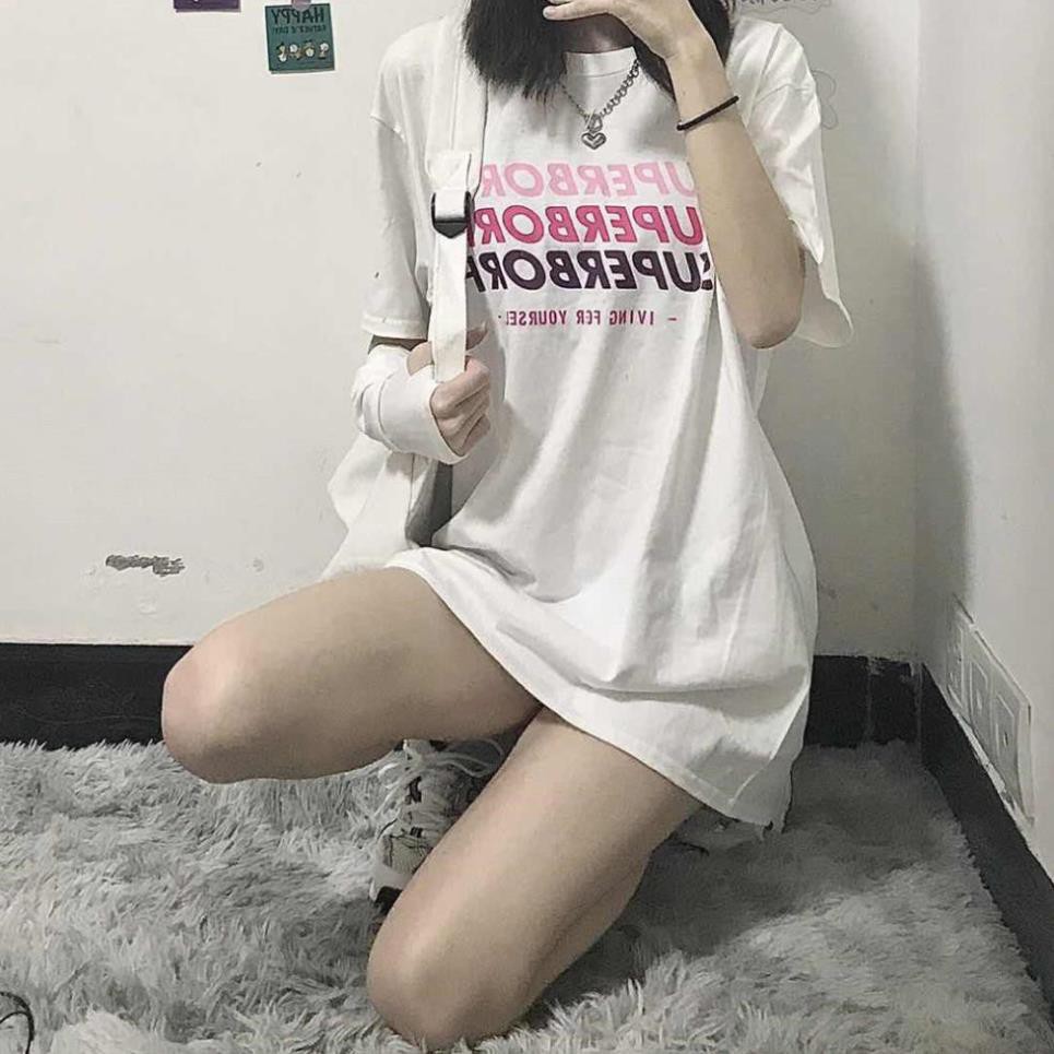 Áo thun nữ tay lỡ , áo phông form rộng  LH02 ..