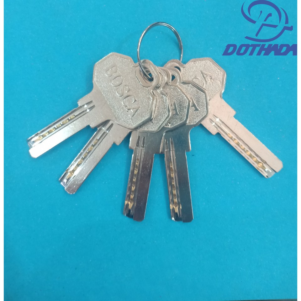 Tim Ruột khóa Bosca thau 6F-7F