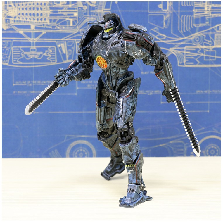 Mô hình Gipsy Danger Battle Damage JEAGER PACIFIC RIM NECA 19cm