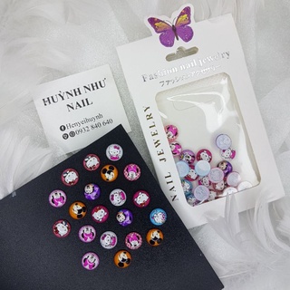 Set 20 viên charm đá hoạt hình