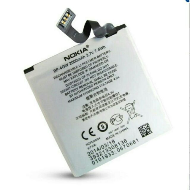 Pin nokia lumia 920_4GWX xịn