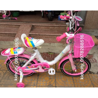 Xe đạp bé gái bánh 16inch_XĐN16