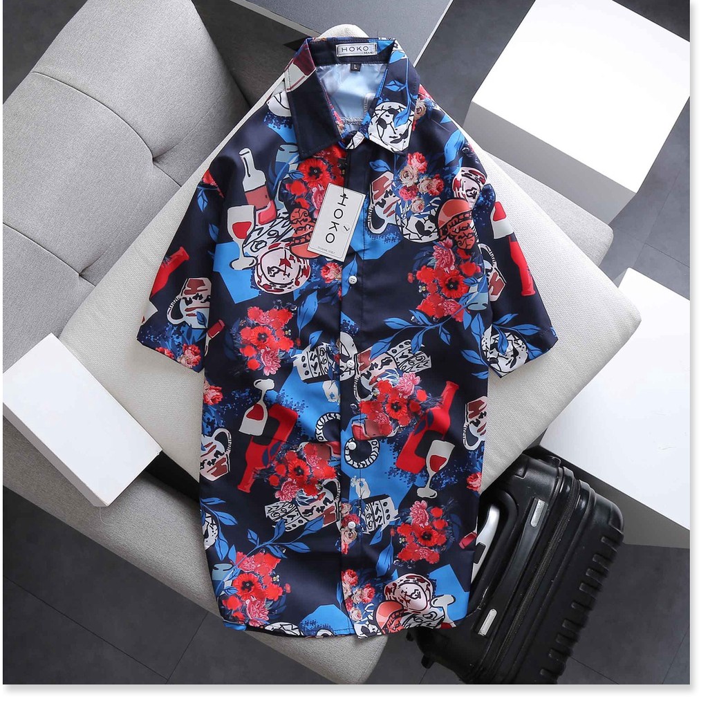 SIÊU PHẨM ÁO SƠ MI NGẮN TAY NAM CỰC CHẤT HOẠ TIẾT ĐỘC LẠ SIÊU HOT HÈ 2021 KOKO MI STORE