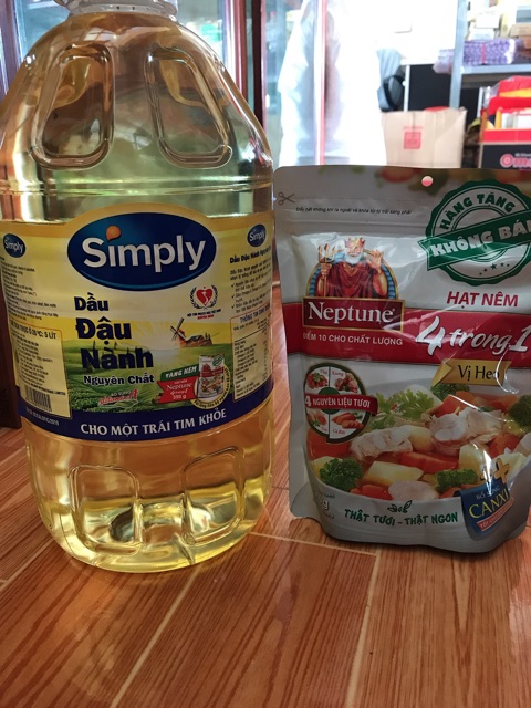 Dầu ăn simply đậu nành 5l