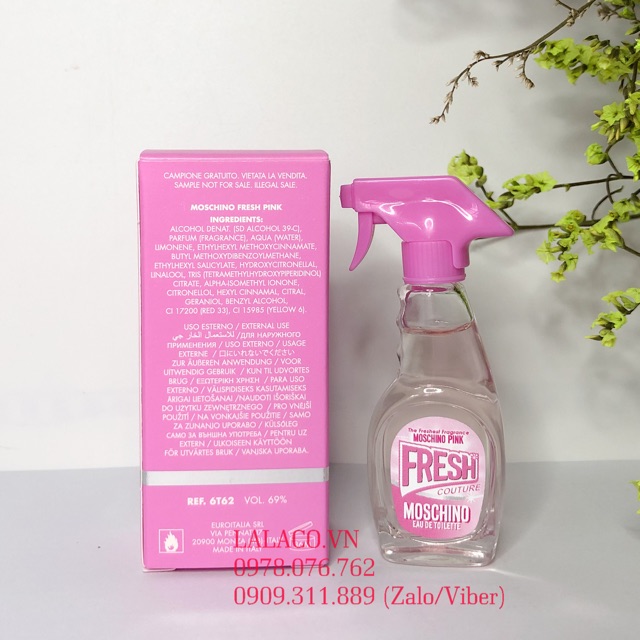 [Mini] Nước hoa Nữ Moschino Fresh Couture EDT 5ml - Hàng Ý | Thế Giới Skin Care