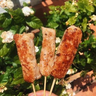 Nem chua rán Hà Nội không lăn tẩm bột (nem bì thịt)