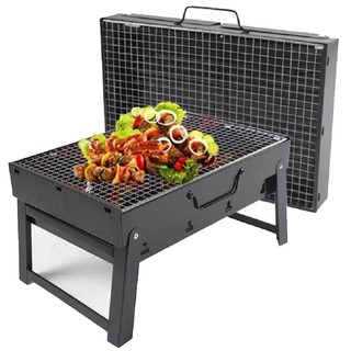 Bếp Nướng Than Hoa Vuông Cao Cấp
