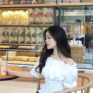 [A221] ÁO TRỄ VAI HÀN QUỐC BÓ EO