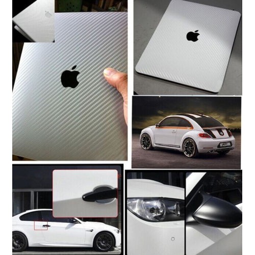 Decal dán xe hơi chất liệu sợi Carbon 3D