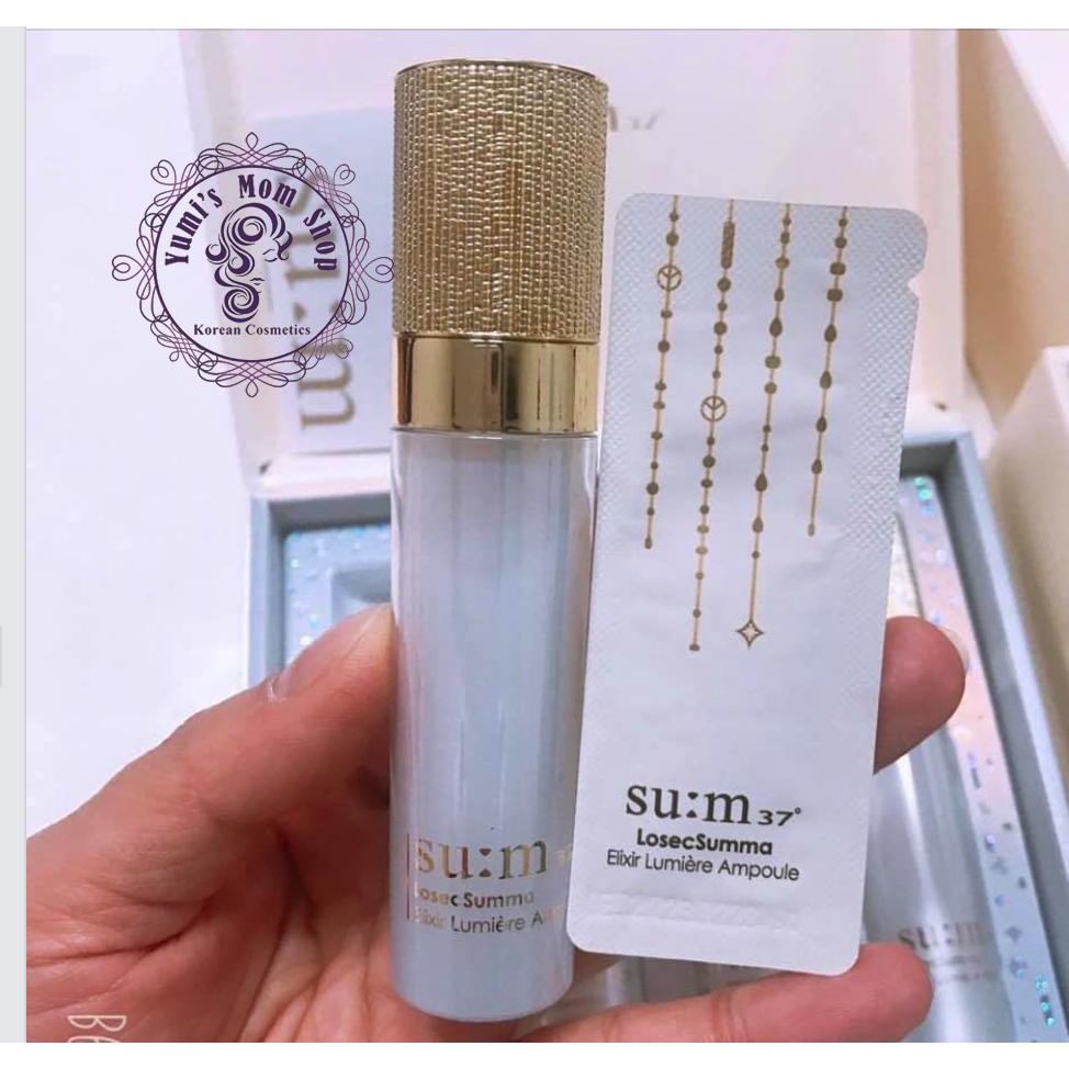 Gói Tinh Chất Dưỡng Trắng, Làm Sáng Da Sum37 Losec Summa Elixr Lumiere Ampoule 1ml