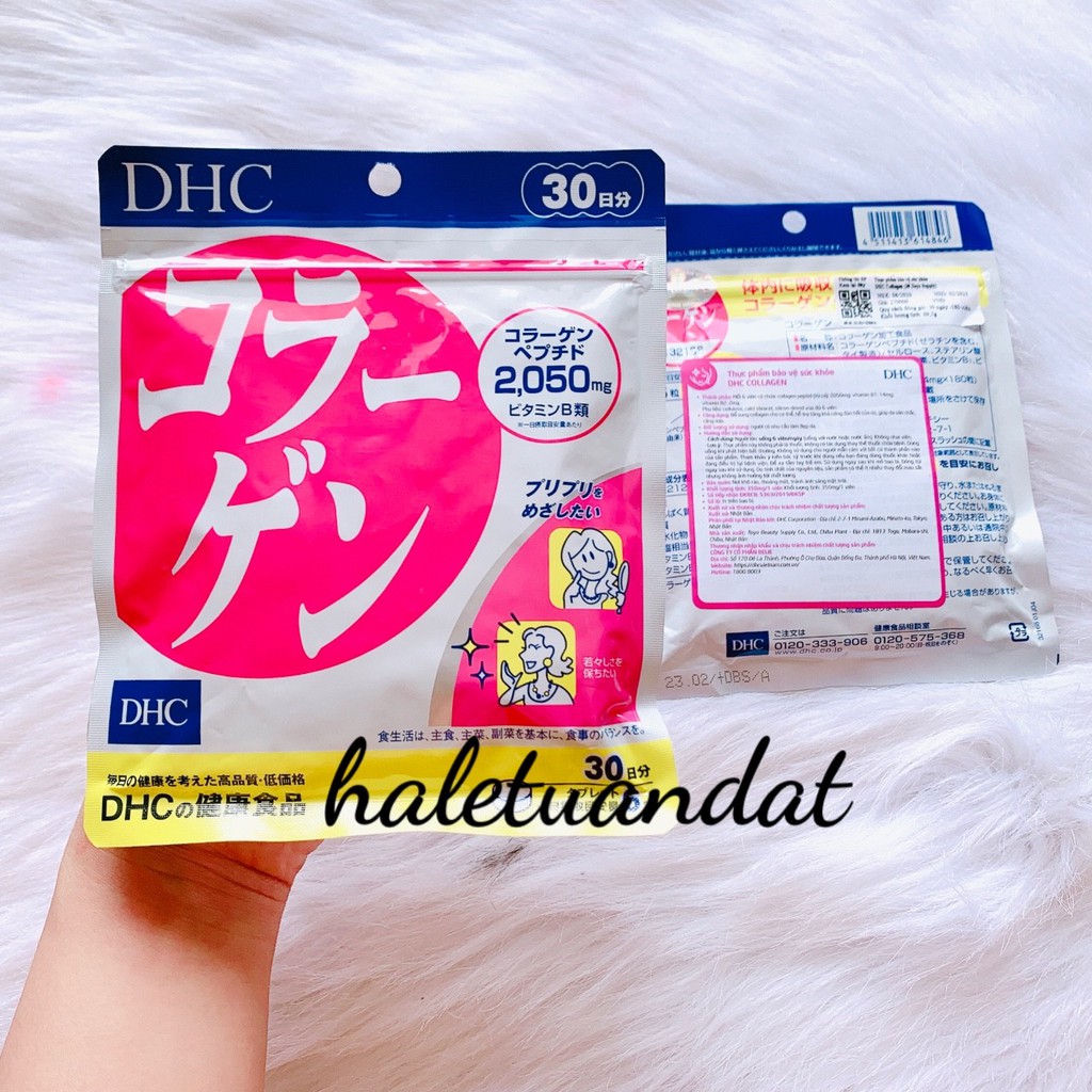 Thực Phẩm Bảo Vệ Sức Khỏe DHC Collagen - Gói 30 ngày