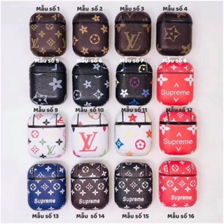 Bao da airpods hàng hiệu eo vì