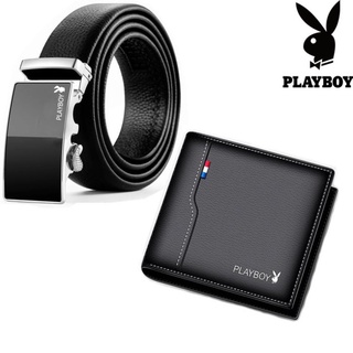 BỘ ĐÔI THẮT LƯNG DA VÍ DA NAM PLAYBOY