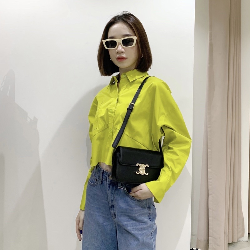 Túi đeo chéo thời trang Hàn Quốc bản 20cm màu sắc Jolie