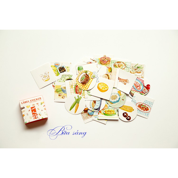 Sticker hình dán Hàn Quốc cute nhiều mẫu