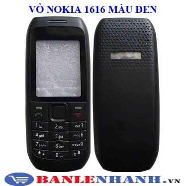 VỎ KHÔNG PHÍM NOKIA 1616 MÀU ĐEN