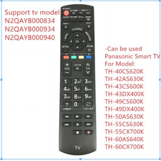 Panasonic n2qayb000834 điều khiển tv thông minh n2qayb000834 cho n2qayb000934 n2qayb000940 phụ kiện cho th-42as610g th-50as610k th-32as610m th-42as610g th-50as610k th-32as610m