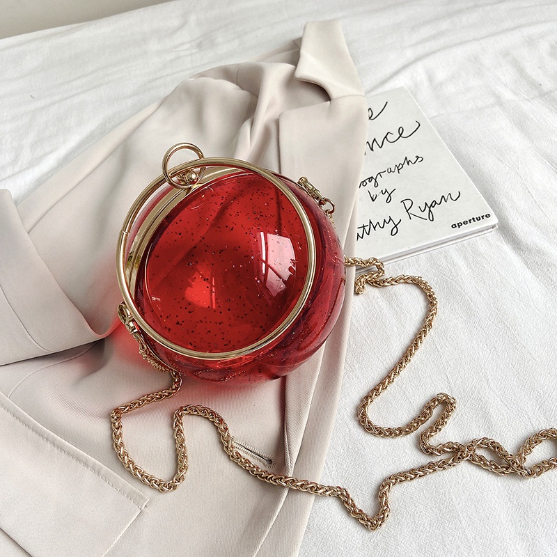 IELGY Túi Đeo Chéo Vai Trong Suốt Thời Trang Dành Cho Nữ