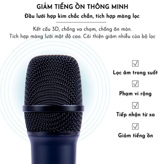Micro không dây cao cấp JSJ W-15 - Micro Cặp