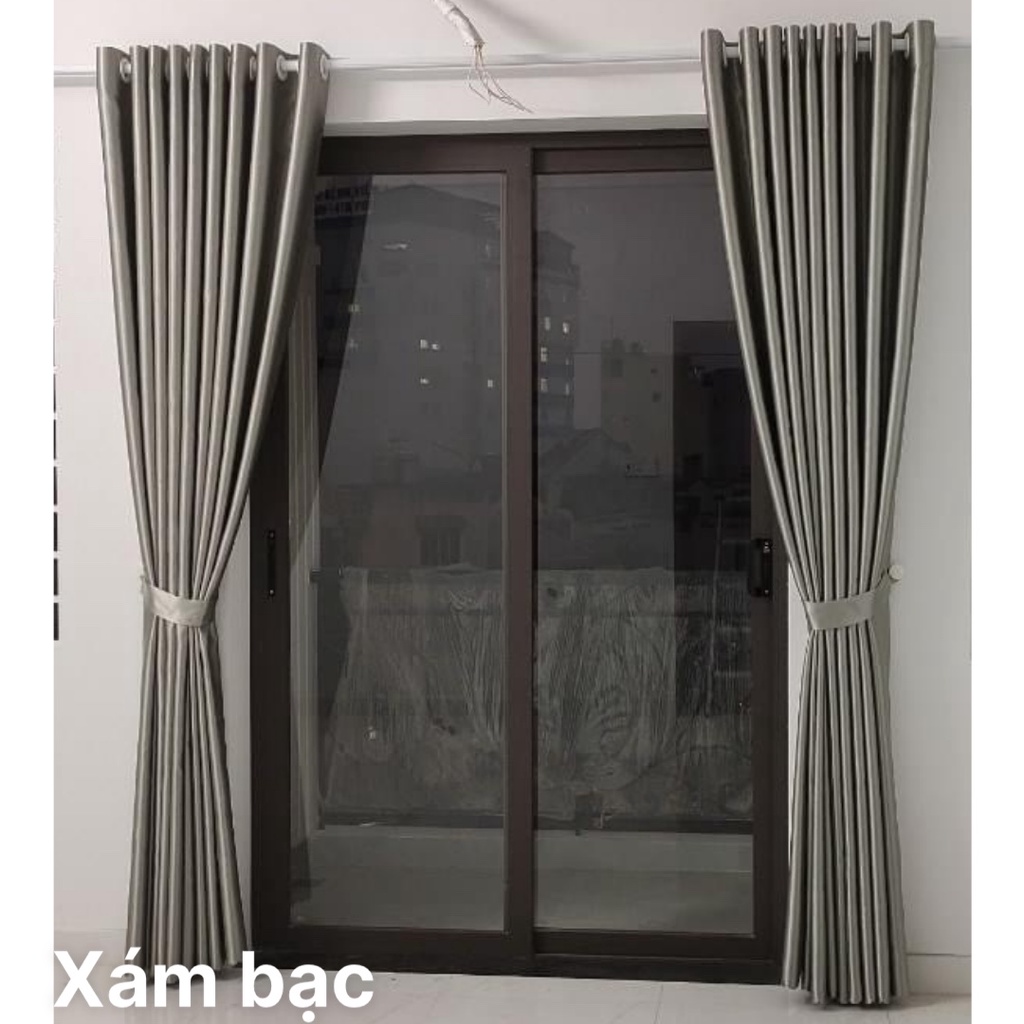 Rèm cửa sổ phòng ngủ chống nắng cao cấp, rèm cửa chính , màn vải treo tường , trang trí decor cửa chính loại 1 CK3136