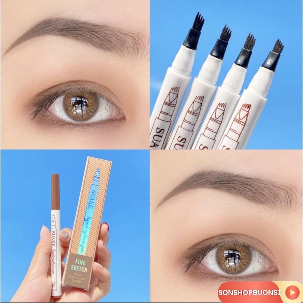 Chì Kẻ mày phẩy sợi 4d Fine Sketch (H1) | BigBuy360 - bigbuy360.vn