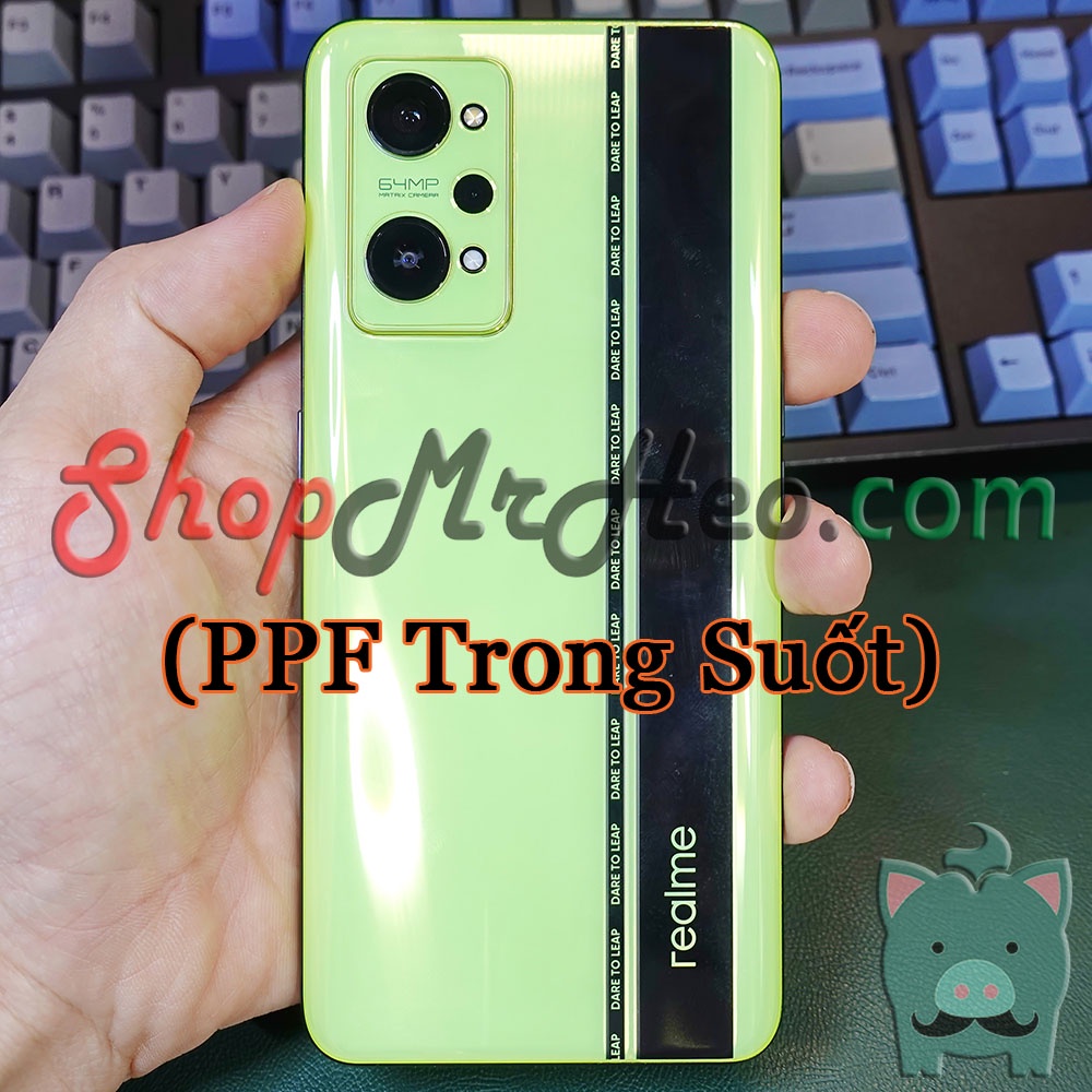 Dán Dẻo PPF Full Mặt Sau Lưng Realme GT2 - GT Neo2 - GT Neo 2 - Realme Q5 Pro