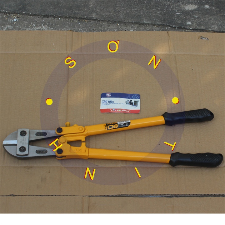 TOLSEN Kềm Kìm Cộng Lực Kéo Cắt Sắt 18inch 45cm Bolt Cutter 10243