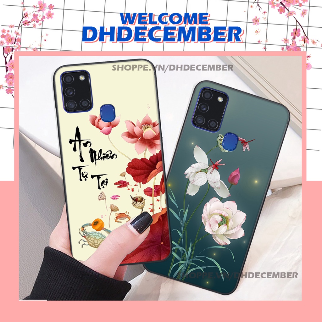 Ốp lưng Samsung Galaxy A21S in hình thư pháp tâm an vạn sự an ,mã đáo thành công SIÊU CHẤT