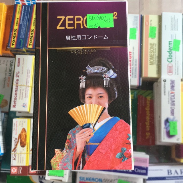 Bao cao su zero 02 siêu mỏng